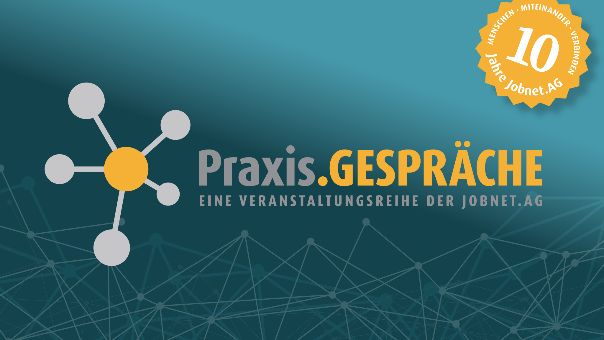 Die Jobnet.AG veranstaltet regelmäßig Online-Praxis.GESPRÄCHE. Expert:innen aus der Praxis berichten von ihren Erfahrungen und stehen für Fragen zur Verfügung.