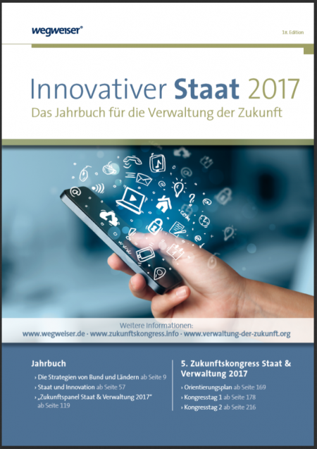 Titelblatt des Jahrbuchs Innovativer Staat 2017