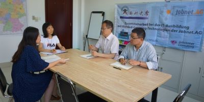 Einsatz von Blended-Learning-Technologien der Jobnet.AG in China: IT-Ausbildung, Deutschkurse, Englischkurse