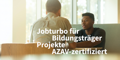 Jobturbo - Projekte als Bildungsträger umsetzen - Begleitung von A-Z mit der Jobnet.AG